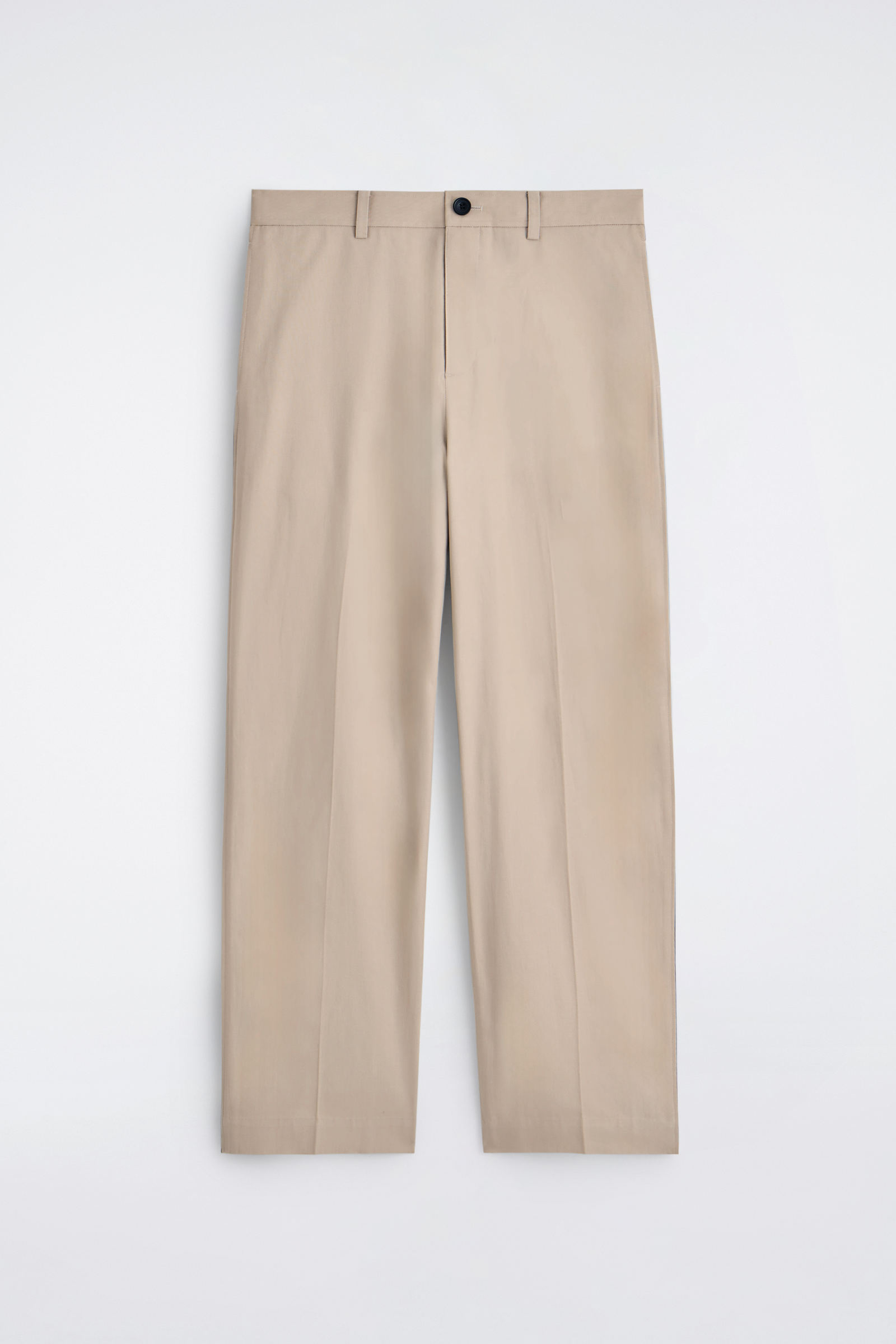 コットン ストレートレッグ パンツ